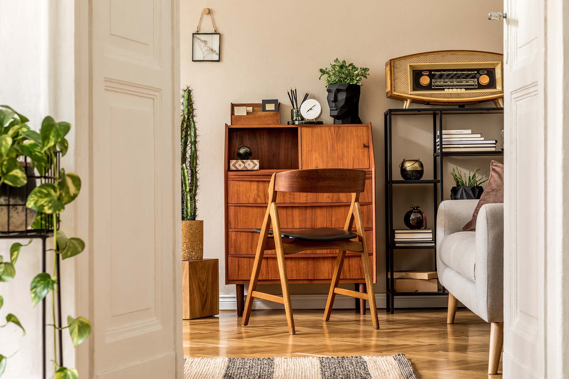 Stylish And Vintage Interior