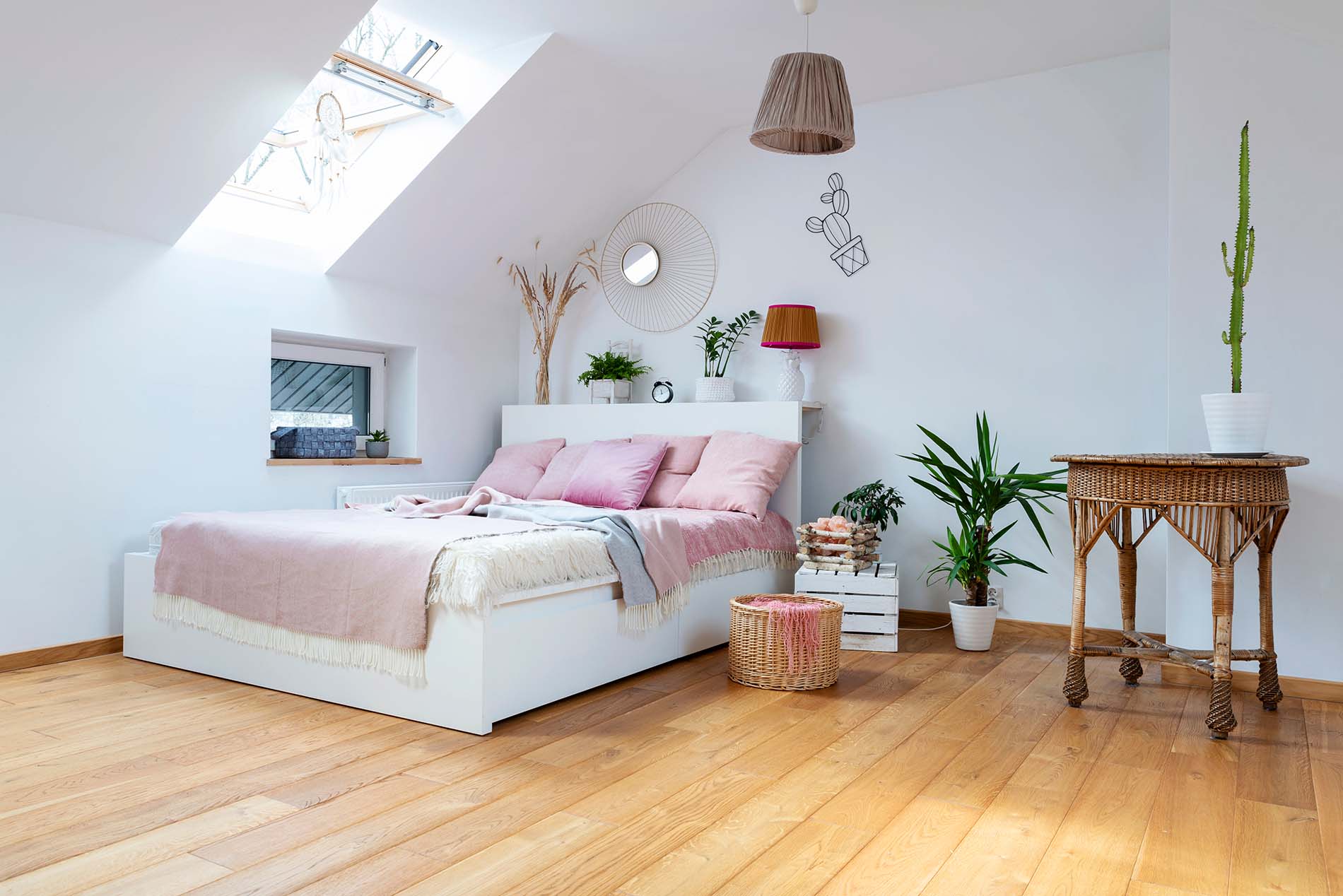 Spacious Interior Of Bedroom